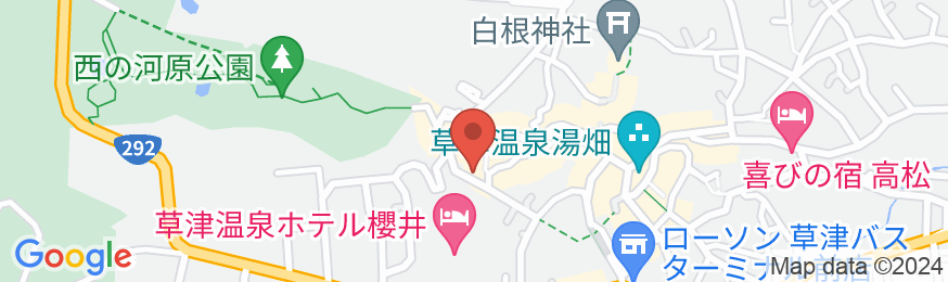 草津温泉 おやど みゆき別館の地図