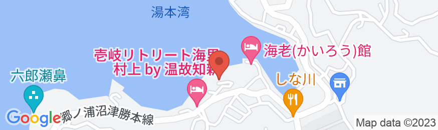 湯ノ本温泉 国民宿舎 壱岐島荘 <壱岐島>の地図