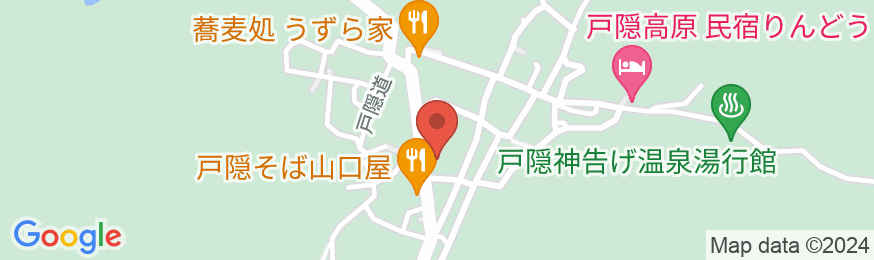 二澤旅館の地図