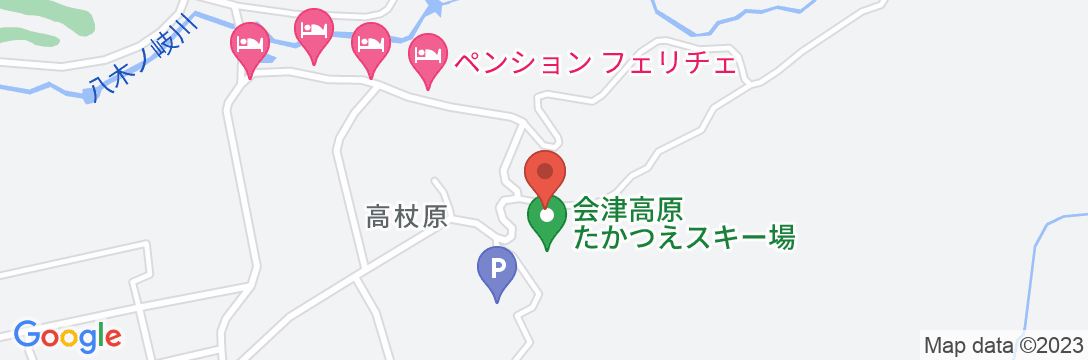 会津アストリアホテルの地図