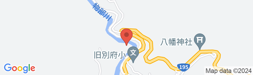 べふ峡温泉の地図
