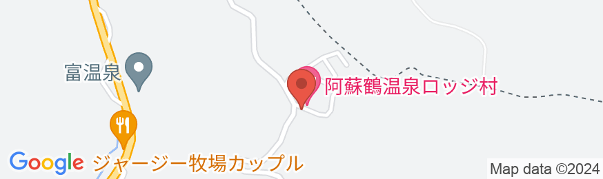 阿蘇鶴温泉ロッジ村の地図