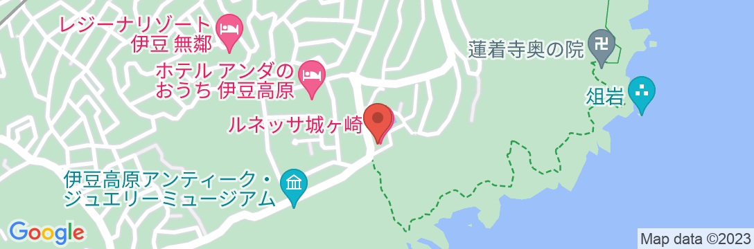 ルネッサ城ヶ崎の地図