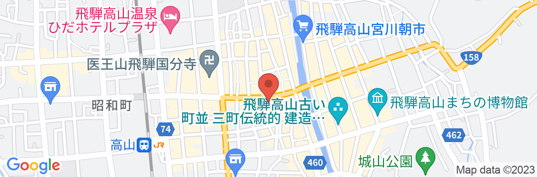 旅館 田邊の地図