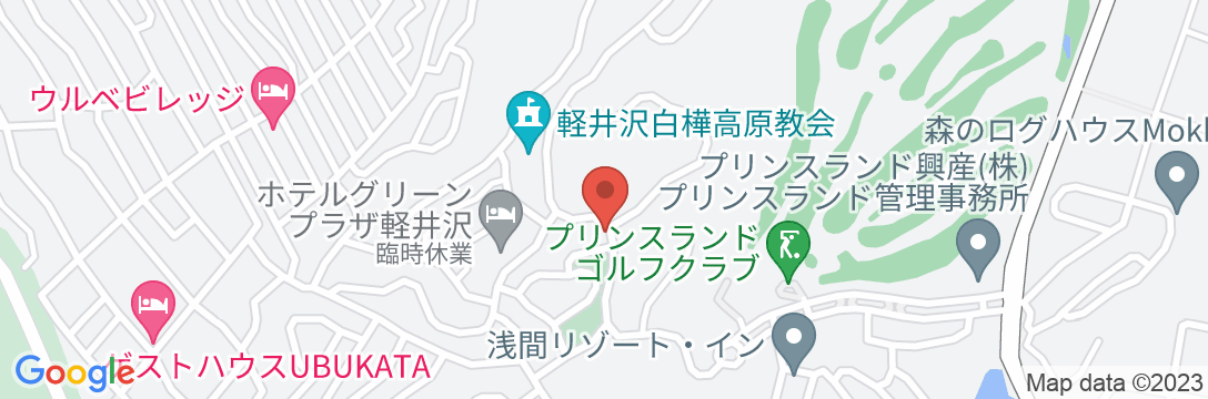 貸別荘 浅間リゾートインの地図