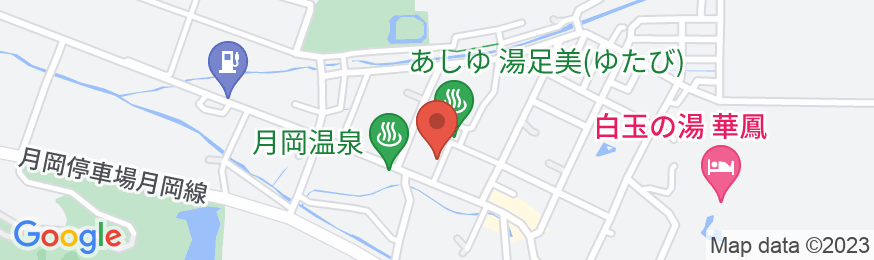 月岡温泉 したしみの宿 東栄館の地図