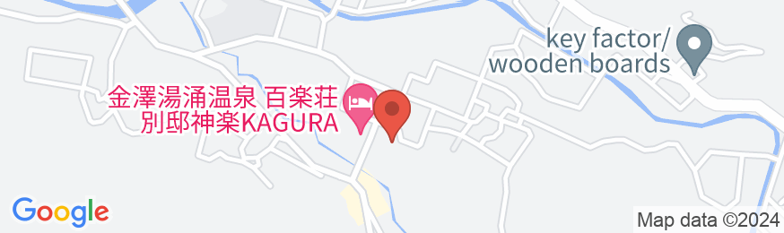 金沢湯涌温泉 湯の出旅館の地図