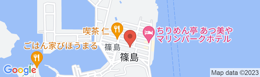 四季旬彩ふぐの宿 潮幸<篠島>の地図