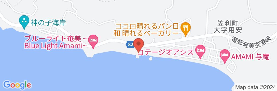 奄美リゾート ばしゃ山村 <奄美大島>の地図