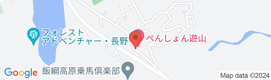 ぺんしょん 遊山の地図