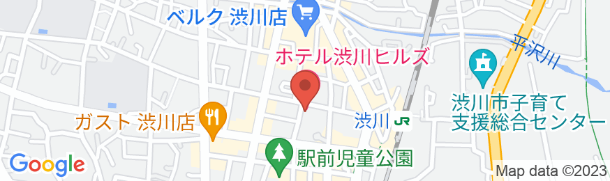 ホテル渋川ヒルズ(BBHホテルグループ)の地図