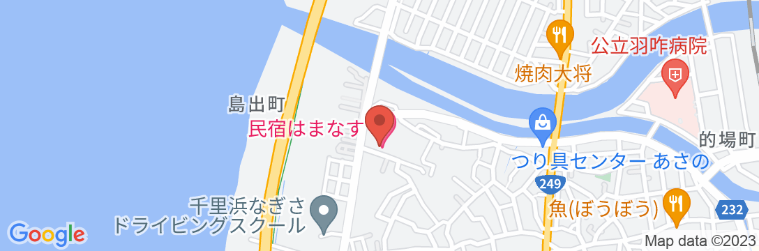 民宿 はまなす<石川県>の地図