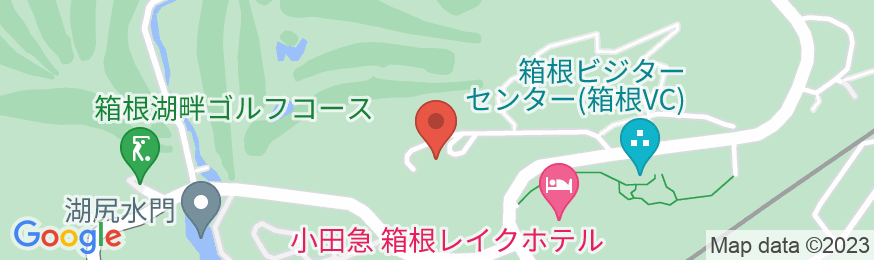 仙石原温泉 箱根高原ホテルの地図