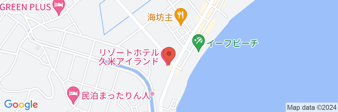 リゾートホテル 久米アイランド <久米島>の地図