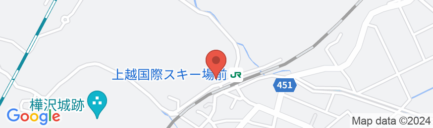 JOETSU 見晴館の地図