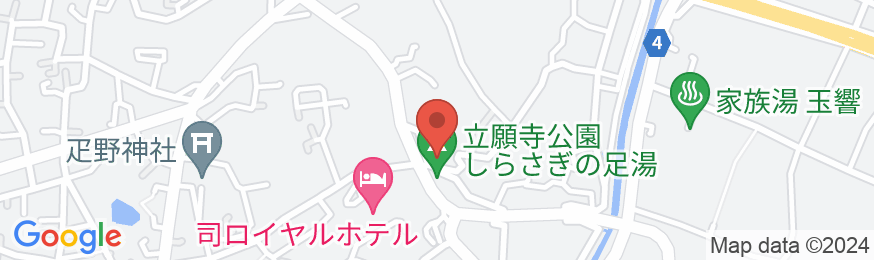 玉名温泉 立願寺温泉ホテル 湯里の地図