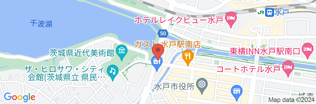 水戸第一ホテル別館の地図