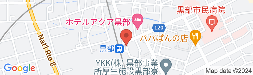 長谷川旅館の地図