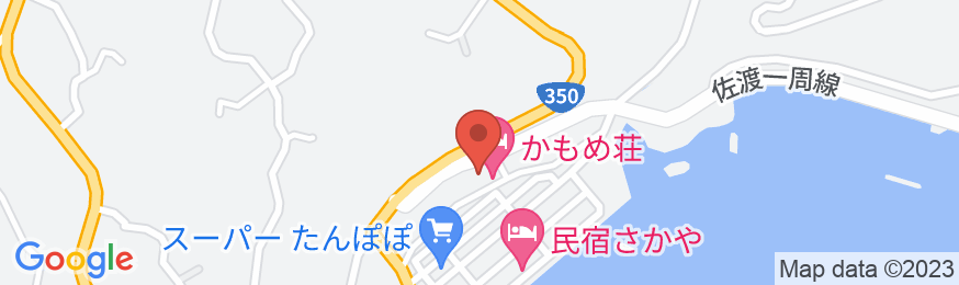 小木温泉 旅館かもめ荘 <佐渡島>の地図