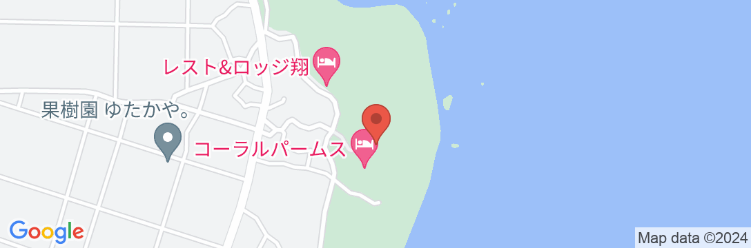 コーラルパームス(CORAL PALMS) <奄美大島>の地図