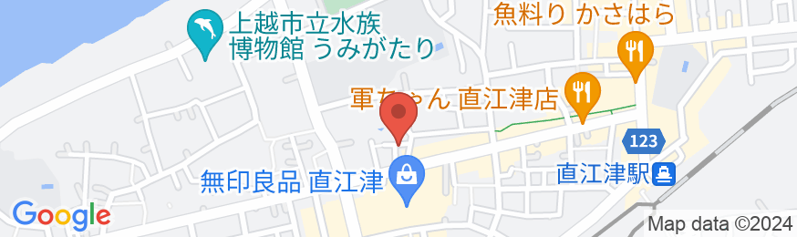 米山ハートホテルの地図