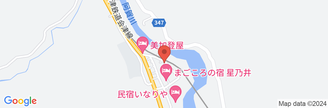 会津湯野上温泉 民宿すずき屋の地図