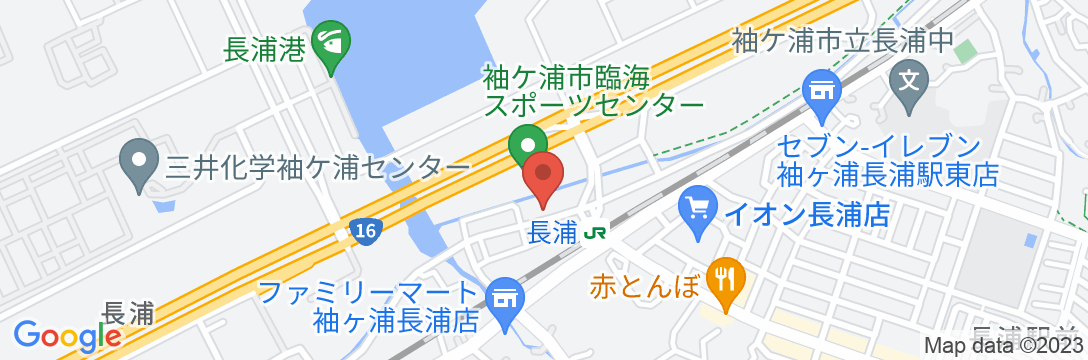 ゆたか旅館駅前館の地図