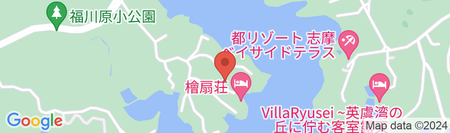 檜扇荘の地図
