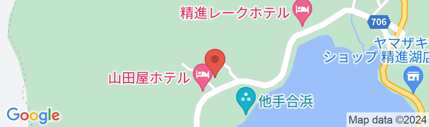 山田屋ホテルの地図