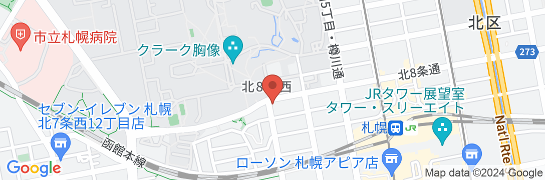 北海道クリスチャンセンターの地図