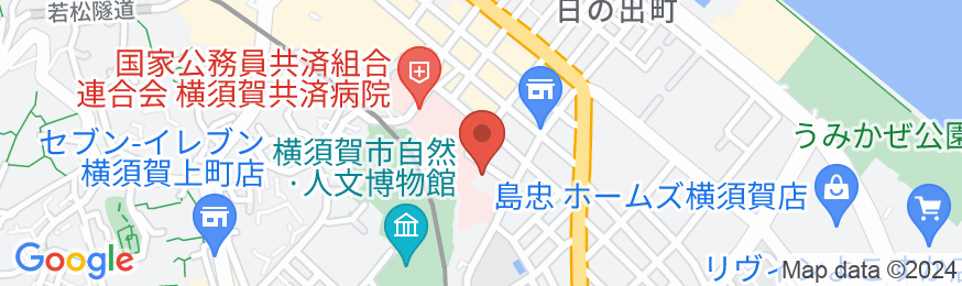 ホテル 横須賀の地図