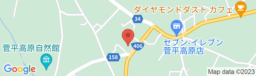菅平ホテルの地図