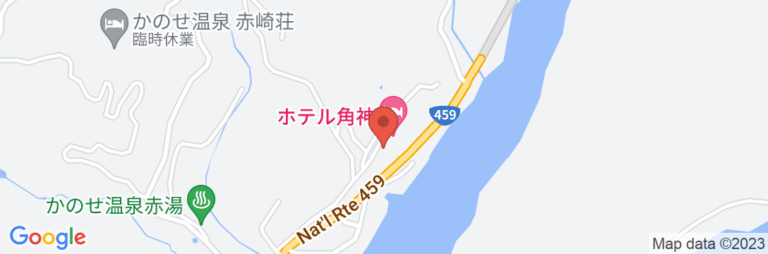 和みのリゾート ホテル角神の地図