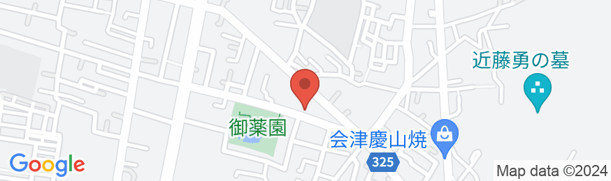 ホテル いづみや<福島県会津若松市>の地図
