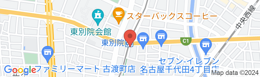 ホテル キヨシ名古屋の地図