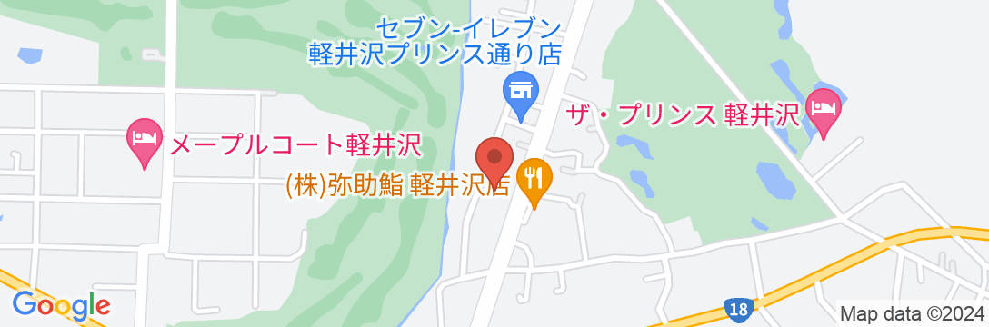 ペンション けんけん<長野県>の地図