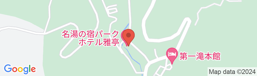 登別温泉 名湯の宿 パークホテル雅亭の地図