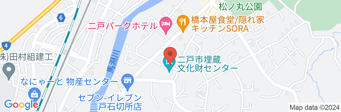 山和旅館の地図