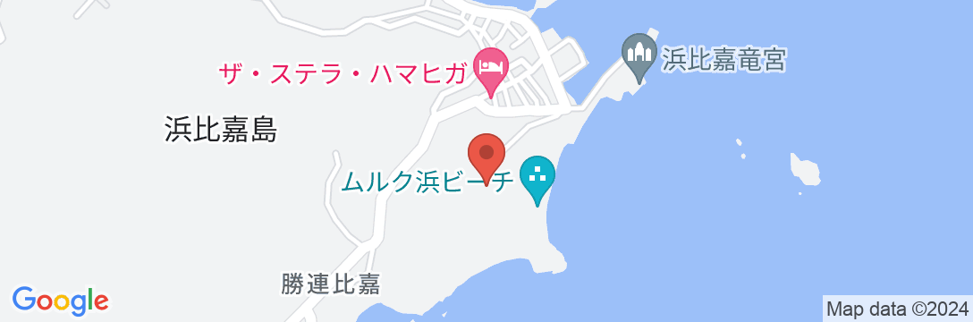 ホテル浜比嘉島リゾートの地図