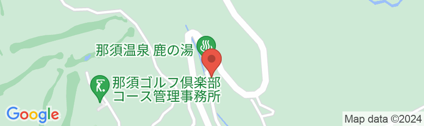 那須湯本温泉 にごり湯かけ流しの宿 民宿 新小松屋 の地図