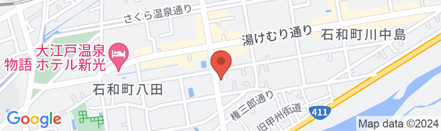 和風旅館 峯の地図