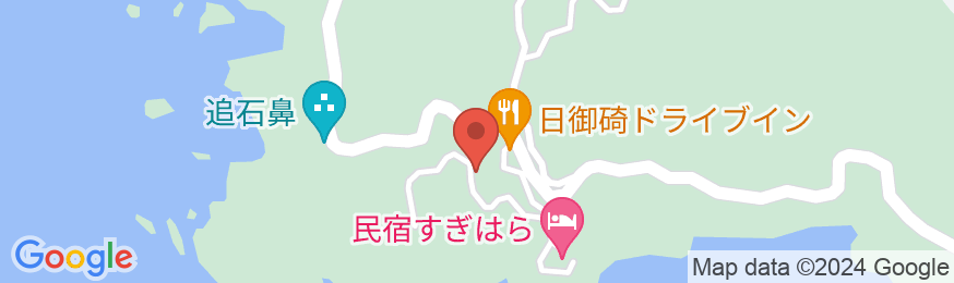 民宿 西亀荘の地図