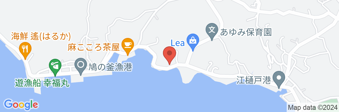 天草温泉 ホテル松竜園 海星の地図