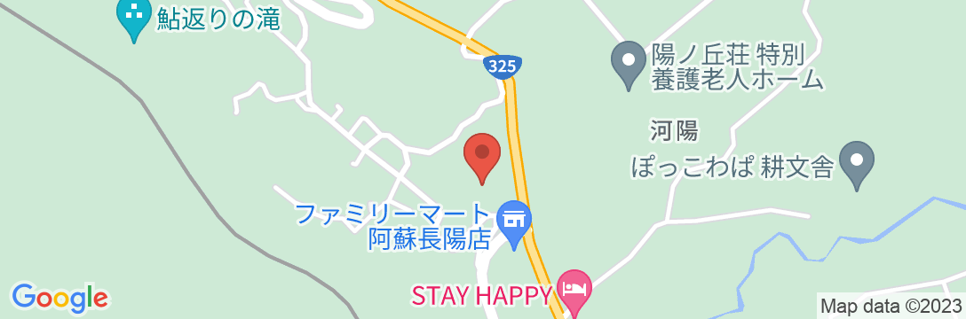 栃木温泉 鮎返りの滝を望む宿 小山旅館の地図