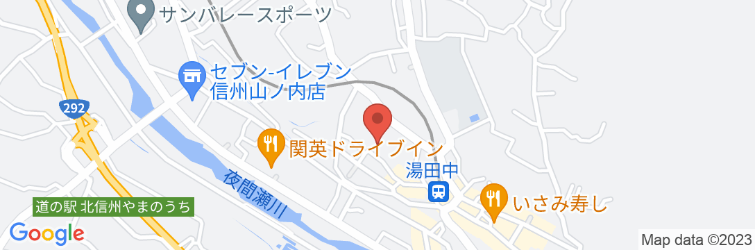 信州湯田中温泉 ホテルゆだなか 〜大浴場「吉の湯」〜の地図