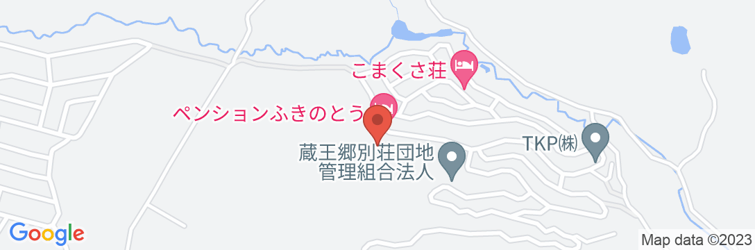 ペンション ふきのとう<宮城県>の地図