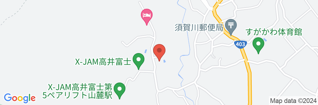 北志賀温泉 ゆうリゾートホテルの地図