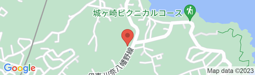 伊豆高原温泉 ジェイガーデンの地図