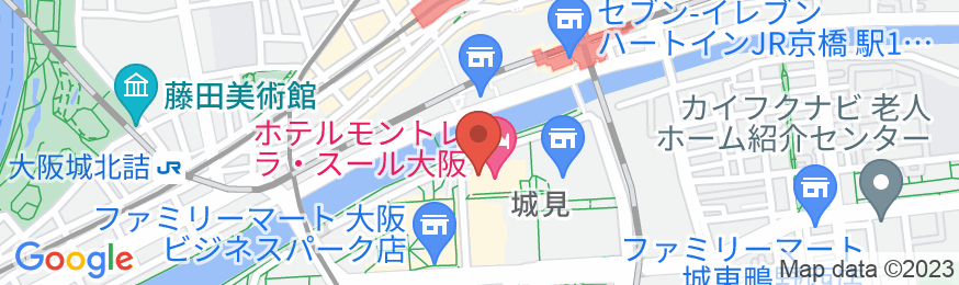 ホテルモントレ ラ・スール大阪の地図