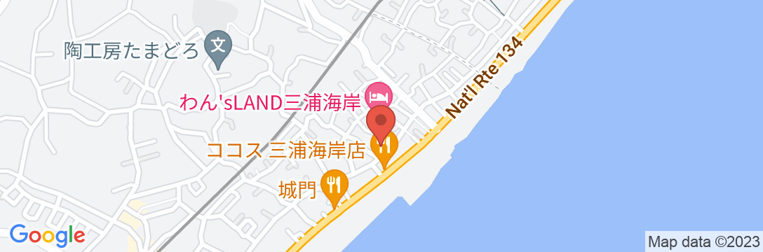 民宿 たつみ荘<神奈川県>の地図